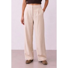 Quzu 26KPNT00914 Pantolon Bej