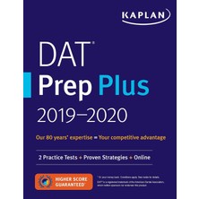 Str Store Dat Prep Plus 2019-2020: 2 Practice Tests + Proven Strategies + Online