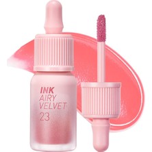 Str Store Uzun Süre Kalıcı Hafif Formüllü, Kadife Bitişli Tint Ink Airy Velvet(23 In The Peachlight)