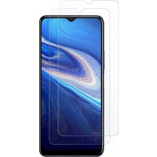 Caseonn Vivo Y20 Esnek Ultra Ince Nano Cam Ekran Koruyucu Şeffaf (2 Adet)