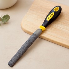 Str Store 8 Inç Balık Sırtı Ağaç ve Metal Törpüsü - Kauçuk Saplı