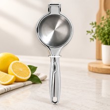 Str Store Kollu Çelik Limon Sıkacağı - 7 cm