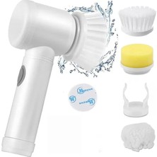 EstoreBox Sunup SN-20457 Çok Fonksiyonlu Banyo Mutfak Lavabo Şarjlı Temizlik Fırçası