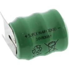 EstoreBox Supex 3.6 Volt 80 Mah Hafıza Bios Pili 3DK80