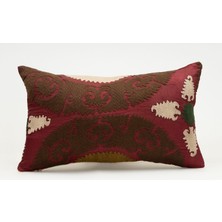 Kilim Wholesale Suzani Kumaştan Yapılmış Kırlent Kılıfı, 30X50 cm
