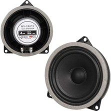EstoreBox Magıcvoıce MV-24612 10 cm 50 Watt Max 100 Watt Oto Hoparlör (Magnet: 60X10MM)