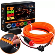 EstoreBox Powermaster 5 Metre 5 Volt USB Adaptörlü Neon Oranj Ip Aydınlatma PM-6084