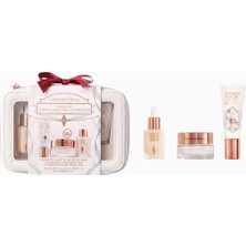 Charlotte Tilbury 3 Parça Serum Nemlendirici Krem ve Dudak Yağı Seti