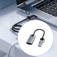Str Store HU04A Type-C/usb A To 4K 60Hz 1080P HDMI Video Capture Yakalama Hub Adaptör