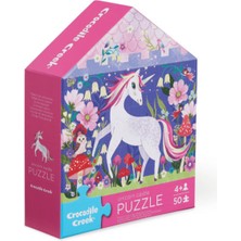 Crocodile Creek Puzzle - 50 Parça - Unicorn Kalesi