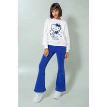 Belya Kids Wear Kız Çocuk Tam Kalıp Üst Oversize Alt Taytlı Hellodeniz Tasarım 170 Alt Üst Takım