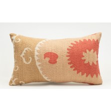 Kilim Wholesale Suzani Kumaştan Yapılmış Kırlent Kılıfı, 30X50 cm