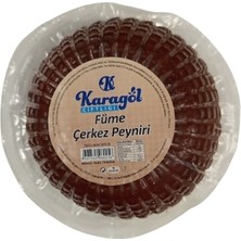Karagöl Çiftliği Taze Yarım Yağlı Füme Çerkez Peyniri 350GR-400GR Arası (Isli Peynir)