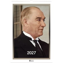 Keskin Color Keskin 2027-31*43 12 Yp.spr.duvar Takvimi-Atatürk