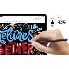 Str Store Galaxy Tab S9 Fe - S9 Plus ile Uyumlu Avuç Içi Algılamayan Dokunmatik Stylus Spen Kalem