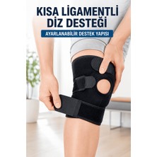 Str Store Ayarlanabilir Kısa Ligamentli Dizlik Açık Diz Kapağı Spor ve Günlük Kullanım