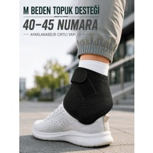 Str Store M Beden Topuk Çorabı 40-45 Numara Ayarlanabilir Cırtlı Topuk Destekleyici