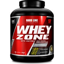Hardline Nutrition Hardline Whey Zone Sarı Meyveli Protein Tozu 2300 gr Yetişkinler İçin Besin Değeri Yüksek