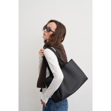Shule Bags Maksi Tote Çanta Siyah