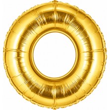 Kapamarka O Harf Folyo Balon Gold Renk 40 Inç