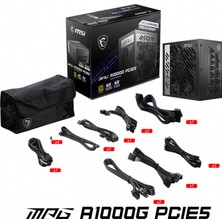 MSI Msı 1000W 80+ Gold Mag A1000G Pcıe5 Tam Modüler Power Supply