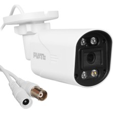 Plato PL-29098 5mp 2.8mm 4 Warmled Fullcolor Plastik Kasa Ahd Analog Bullet Güvenlik Kamerası