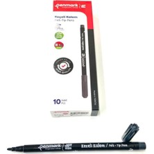 Penmark Yuvarlak Uç Yıkanabilir Keçeli Kalem 10 'lu ( 1 Paket )