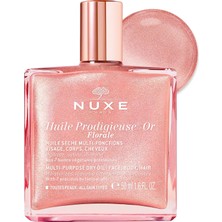 Str Store Huile Prodigieuse Or Florale 50 ml Çok Amaçlı Parıltılı Kuru Yağ