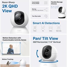 Str Store C220, 2k 4mp, Yapay Zeka Desteği, Hareket Tespit ve Takibi, 360°, 9m Gece Görüşü, Çift Yönlü Sesli Iletişim, Bulut/yerel Depolama, Bebek Ağlaması Tespiti,iç Mekan Wi-Fi Güvenlik Kamerası