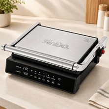 Str Store 4 Dilim Izgara ve Tost Makinesi - Krom Dijital Dokunmatik