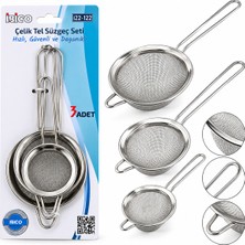 Str Store Metal Tel Süzgeç (Metal Çerçeve, Metal Sap)