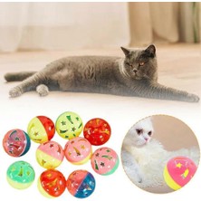 HemenGo 4'lü Çıngıraklı Top Kedi Oyuncağı Hmngoett