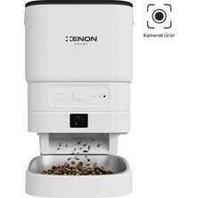 Smart Akıllı Mama Kabı (Kameralı) | 1080P 4l Mobil Kontrol Çelik Kase Gece Görüş X8614
