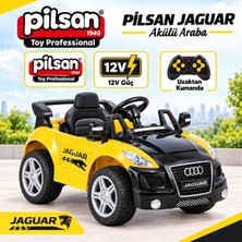 Pilsan Jaguar 12V Akülü Araba Kumandalı (Sarı)