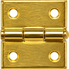 Kapamarka Tavla Menteşesi No:1 - Mini, 10X11MM, Sarı, 1 Adet