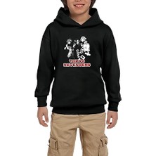 Z zepplin Tokyo Revengers Characters Siyah Çocuk Kapşonlu Sweatshirt