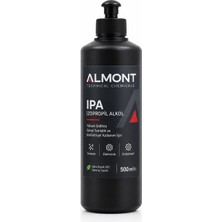 Almont İzopropil Alkol %99 saf 500 ml Elektronik Devre-Kart -3D Yazıcı -Araç -Alet ve Yüzey Bakım Temizliğinde Profesyonel Sonuçlar Sağlar