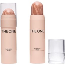 Oriflame The One Face Glow Styler Stick Allık Aydınlatıcı ve Dudak Rengi Nude Optimism 6 G