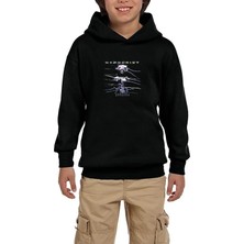 Z zepplin Hypocrisy Abducted Siyah Çocuk Kapşonlu Sweatshirt