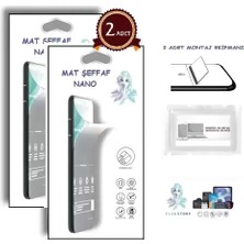 Vivo x Fold 5 Uyumlu Nano Ekran Koruyucu 2 Adet Ultra Ince Esnek Mat Şeffaf