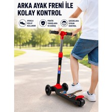 Toyigoo 3 Tekerlekli Çocuk Scooterı Kaymaz Geniş Tabanlı Dengeli Sürüş Skuteri