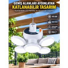 Toyigoo Solar Enerjili Katlanabilir LED Kamp ve Bahçe Lambası