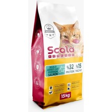 Scala Scala Premium Somonlu Yetişkin Kedi Maması 15 kg