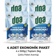 Doa Temizlik Için Karbonat 2000 gr – Çok Amaçlı Temizlik Karbonatı – Ev, Mutfak, Banyo ve Yüzey Temizliği