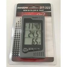 Medikaltec DT-322 Nem Isı Ölçer & Saat 3 In 1