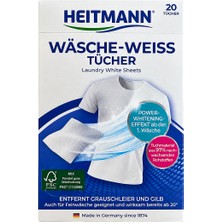 Heitmann Heıtmann Beyazlatıcı Çamaşır Mendili 20'li