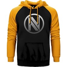Z zepplin CSGO Team Envyus Sarı Renk Reglan Kol Kapşonlu Sweatshirt