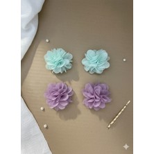 Cherry Lemon Saçsız Bebek Tokası- 2 Takım 4 Adet Frida Model