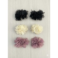 Cherry Lemon Kız Çocuk 3 Takım 6 Adet Klips Frida- Çiçek Toka