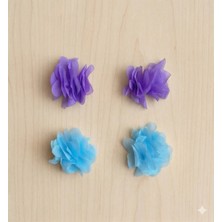 Cherry Lemon Saçsız Bebek Tokası- 2 Takım 4 Adet Frida Model